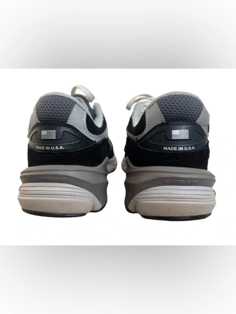 New Balance Made in USA 990v6 Men’s Athletic Shoes - Black Gray Size 10 EU 44